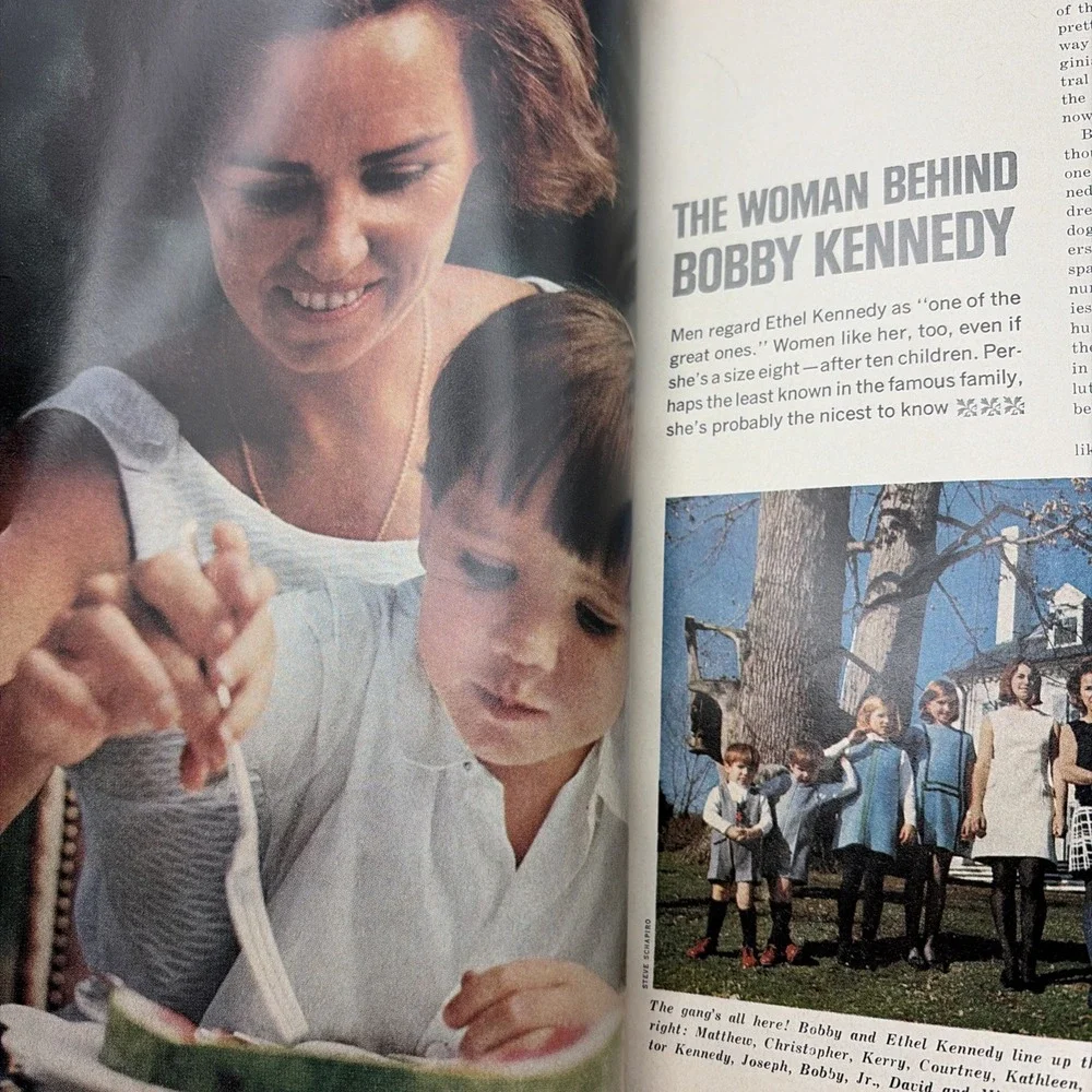 Good Housekeeping Magazines 1968. Kennedy, Nixon, Liza Minnelli, Judy Garland:)